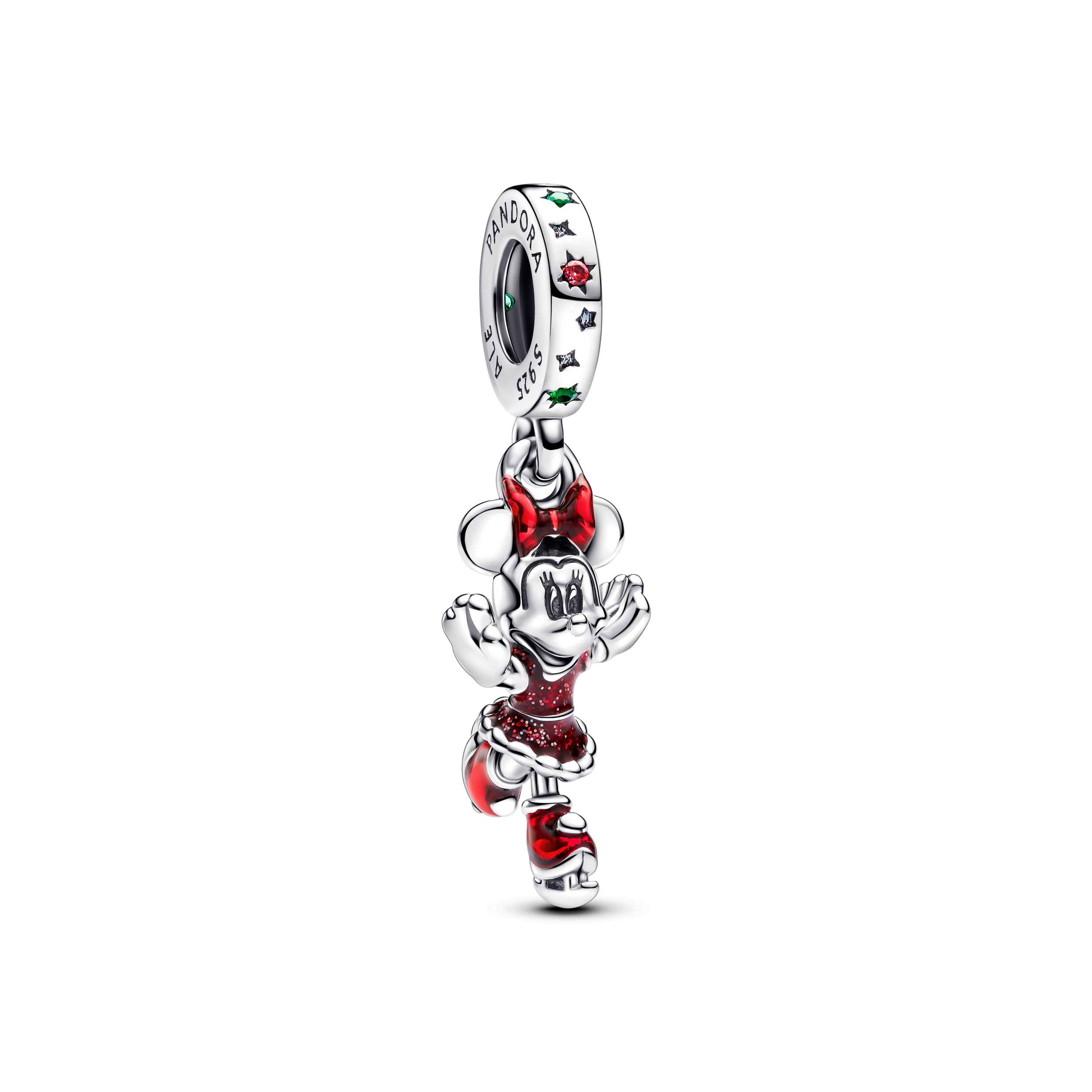 Disney Minnie Mouse ice skating sterling silver da