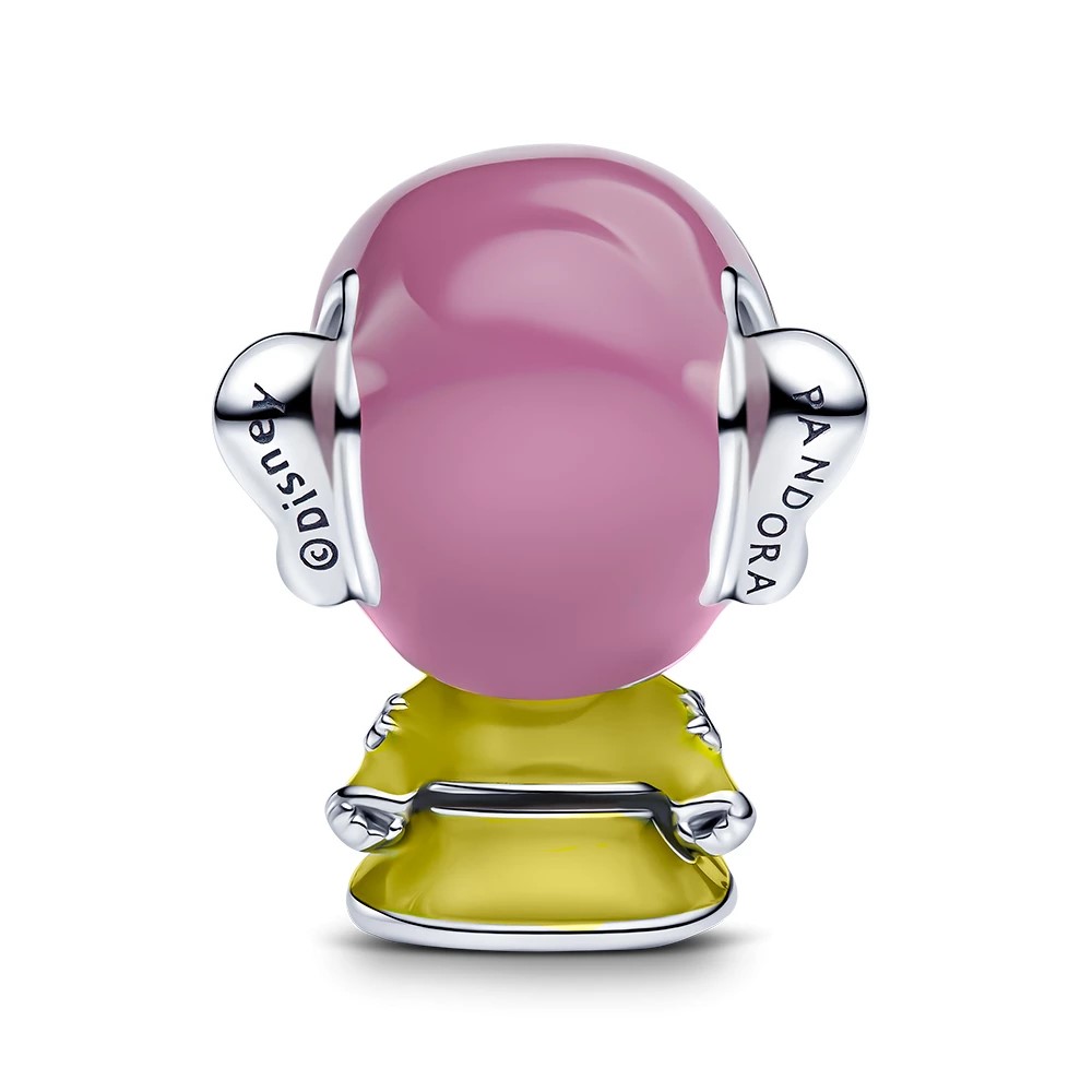 Disney Dopey sterling silver charm with purple, bl