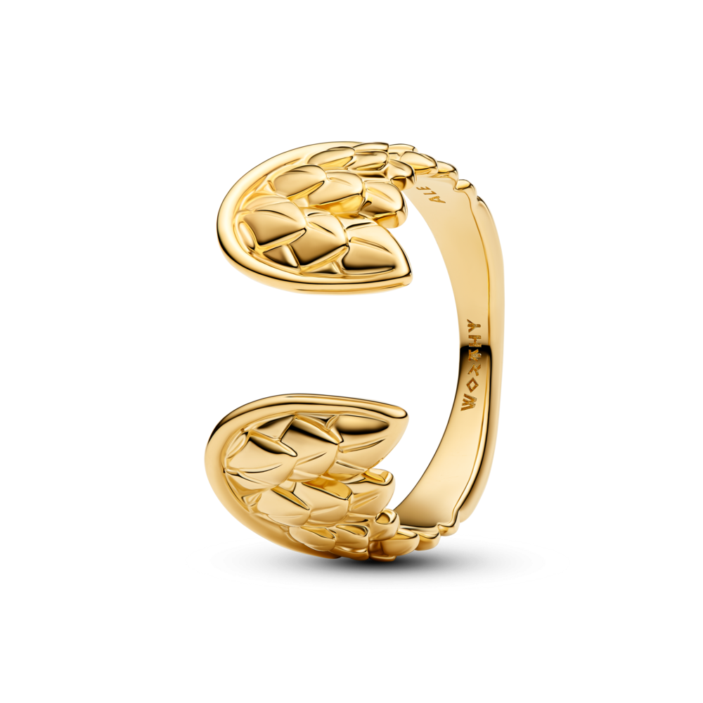 Marvel Thor wings 14k gold-plated ring
