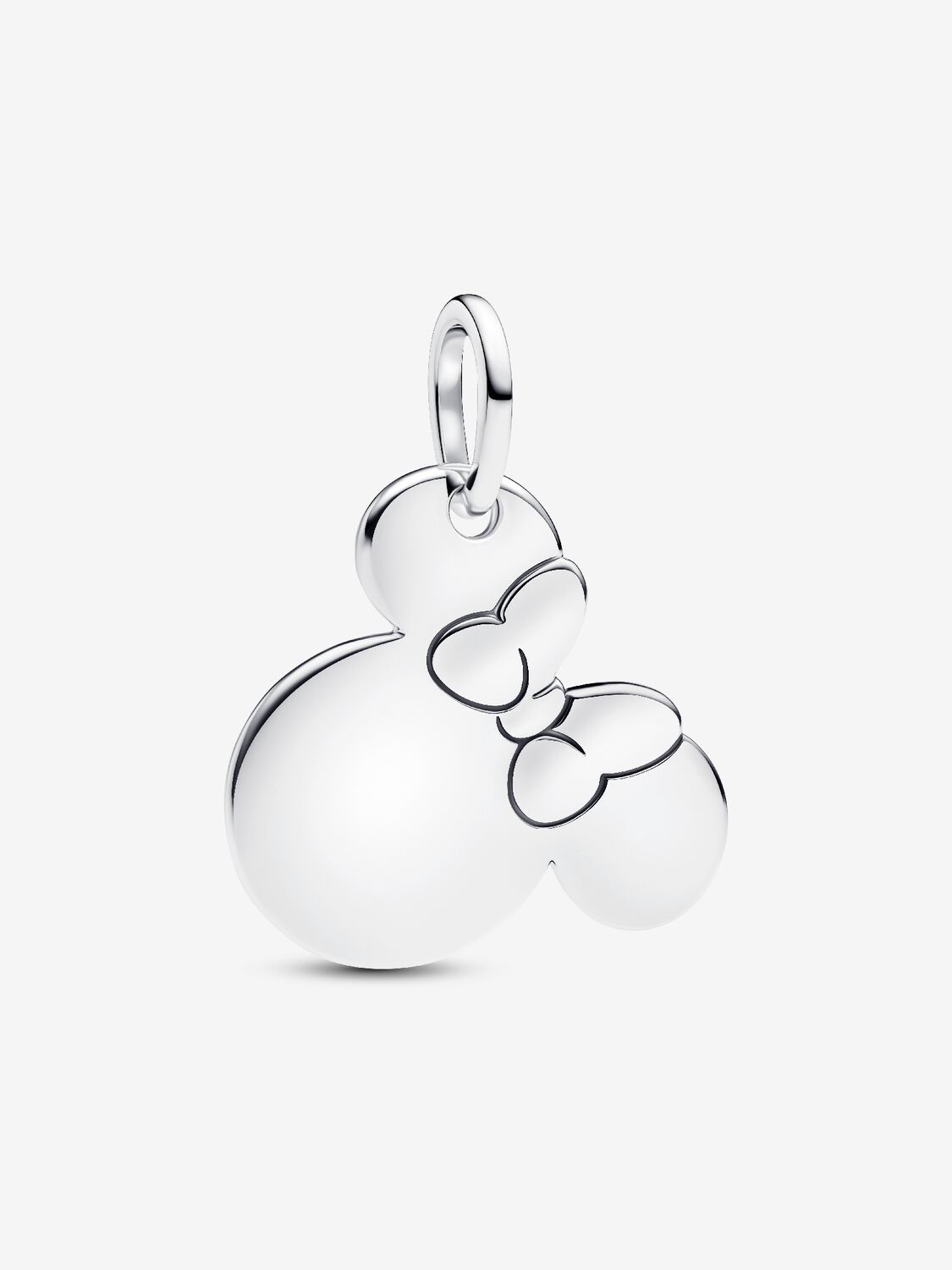 Disney engravable Minnie Mouse sterling silver dan