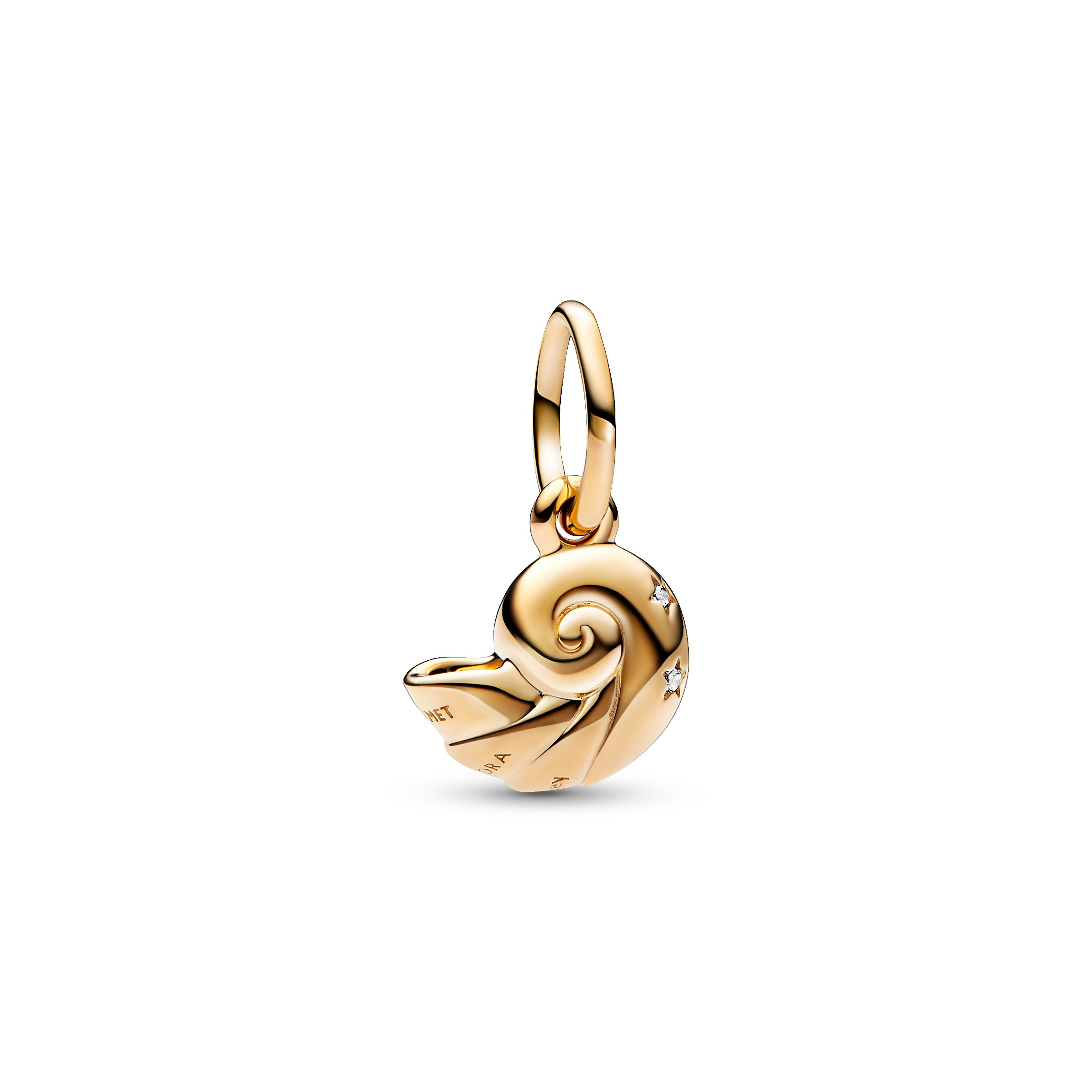 Disney The Little Mermaid shell 14k gold-plated da