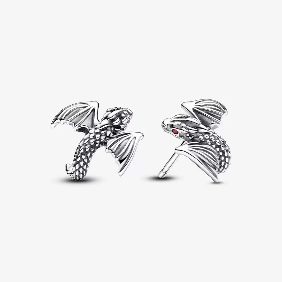 Game of Thrones Dragon sterling silver stud earrin