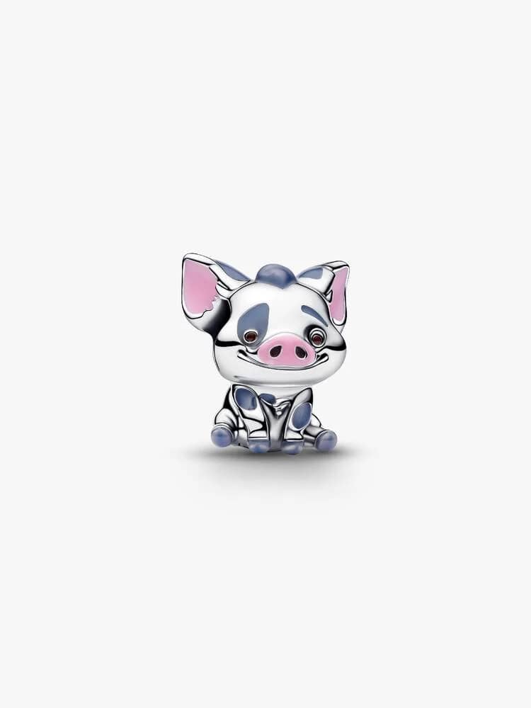 Disney Moana Pua the pig sterling silver charm wit