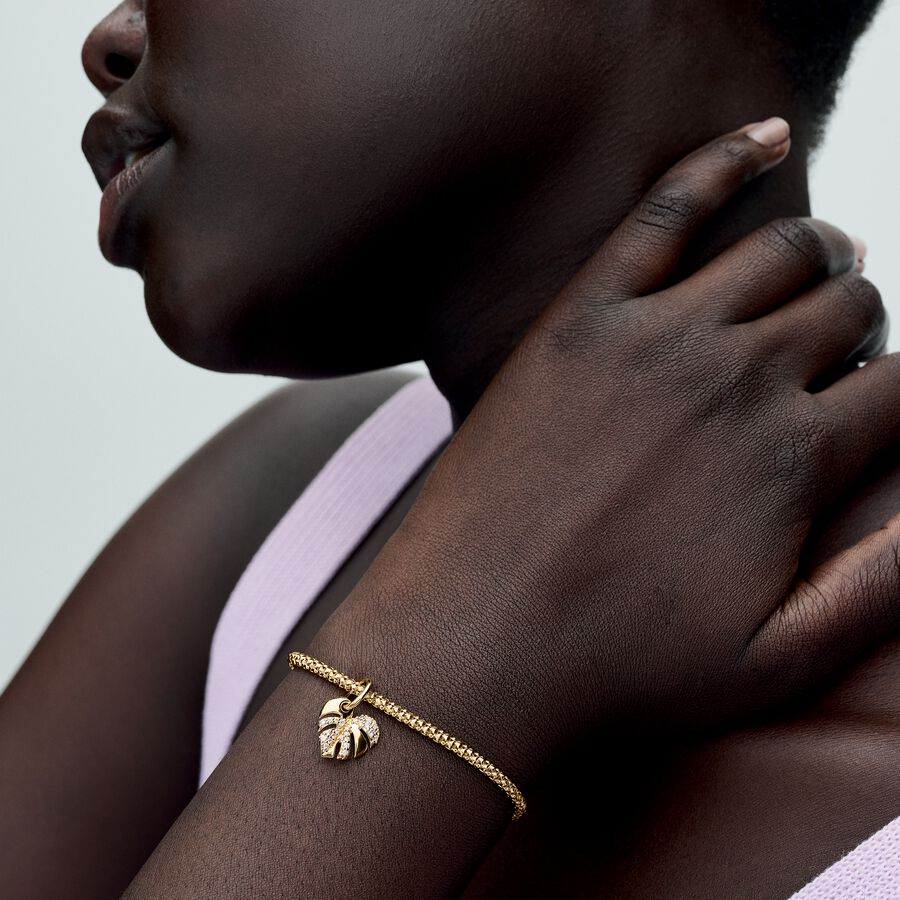 PANDORA Gold Plated metal blend Charm / 763349C01