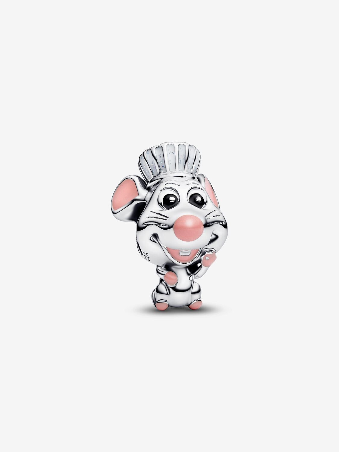 Disney Pixar Remy sterling silver charm with black