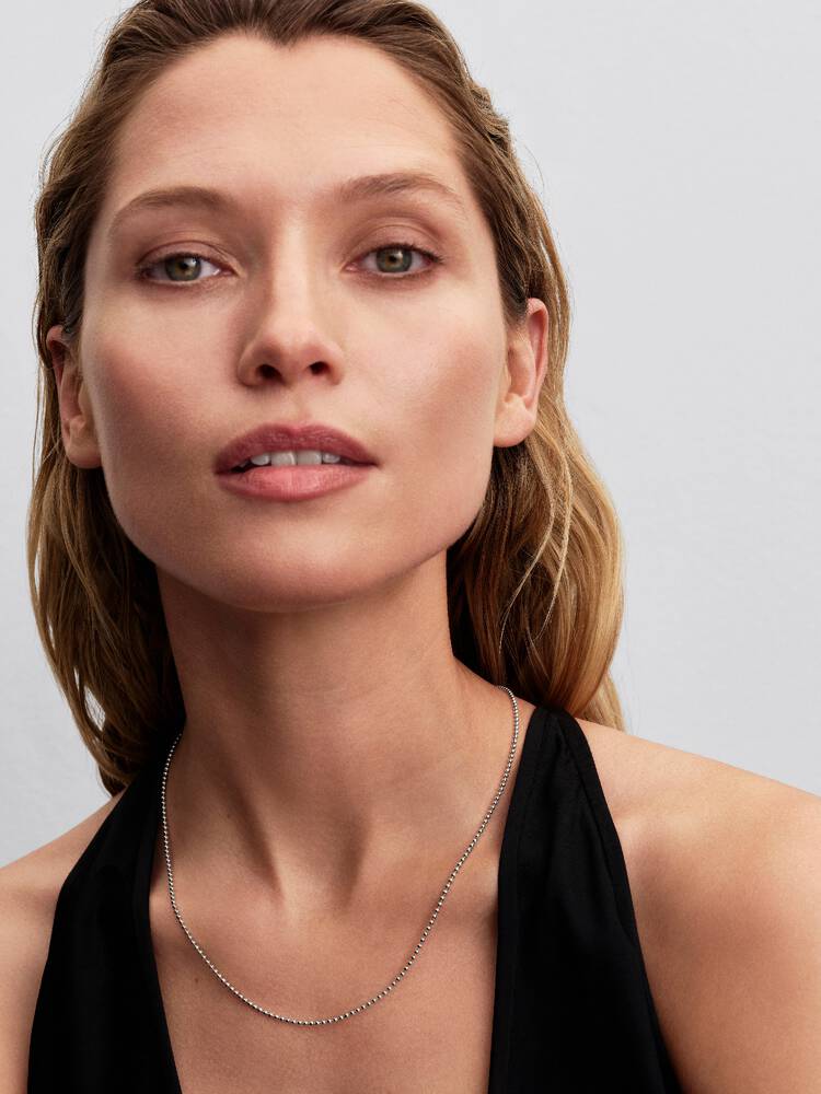 Sterling silver ball chain