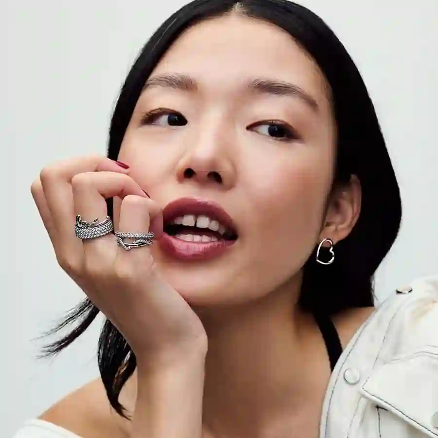 PANDORA Sterling Silver Ring/193058C00-58