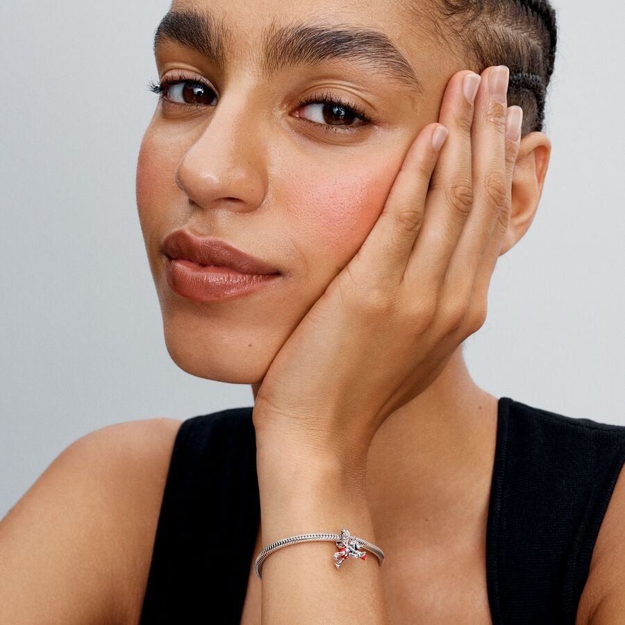 Disney Mickey Mouse cupid sterling silver charm wi