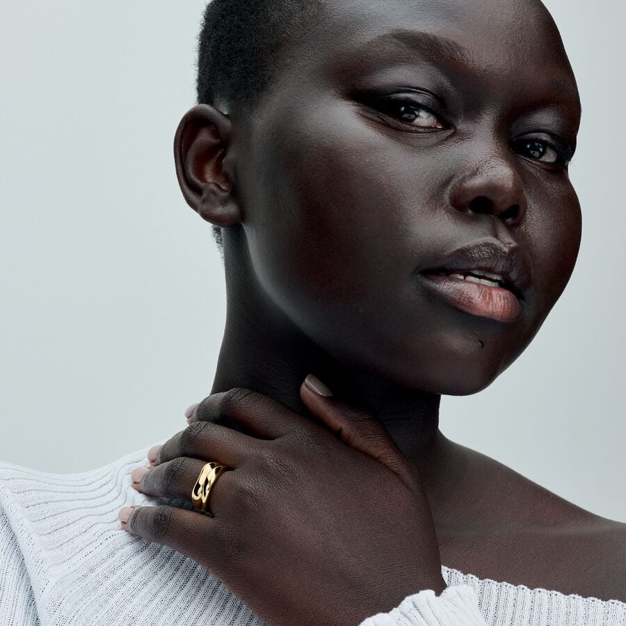 14k Gold-plated ring set