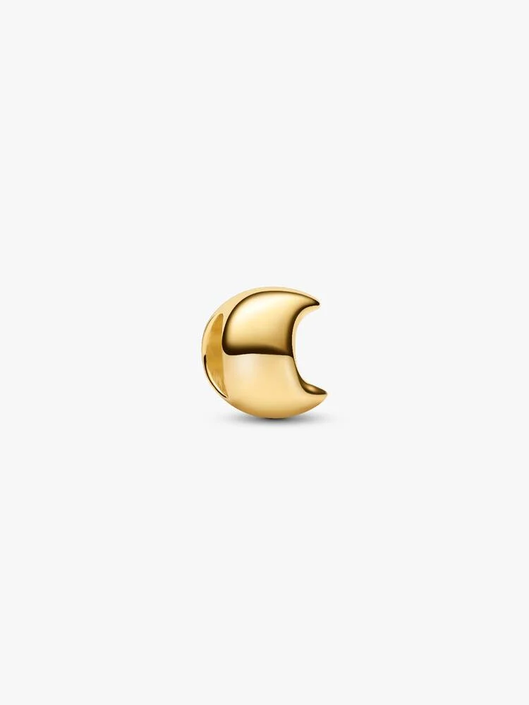 Moon 14k gold-plated mini charm