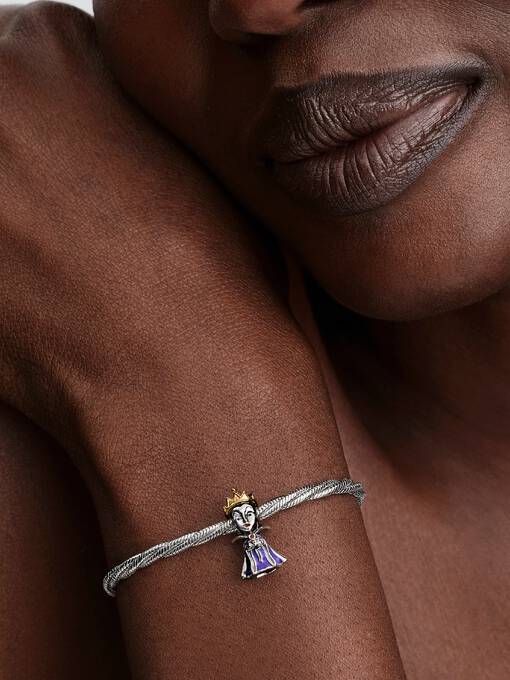 Disney Evil Queen sterling silver and 14k gold-pla