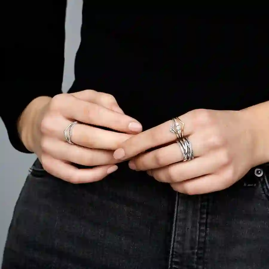 PANDORA Moments Ring / 198282CZ-54