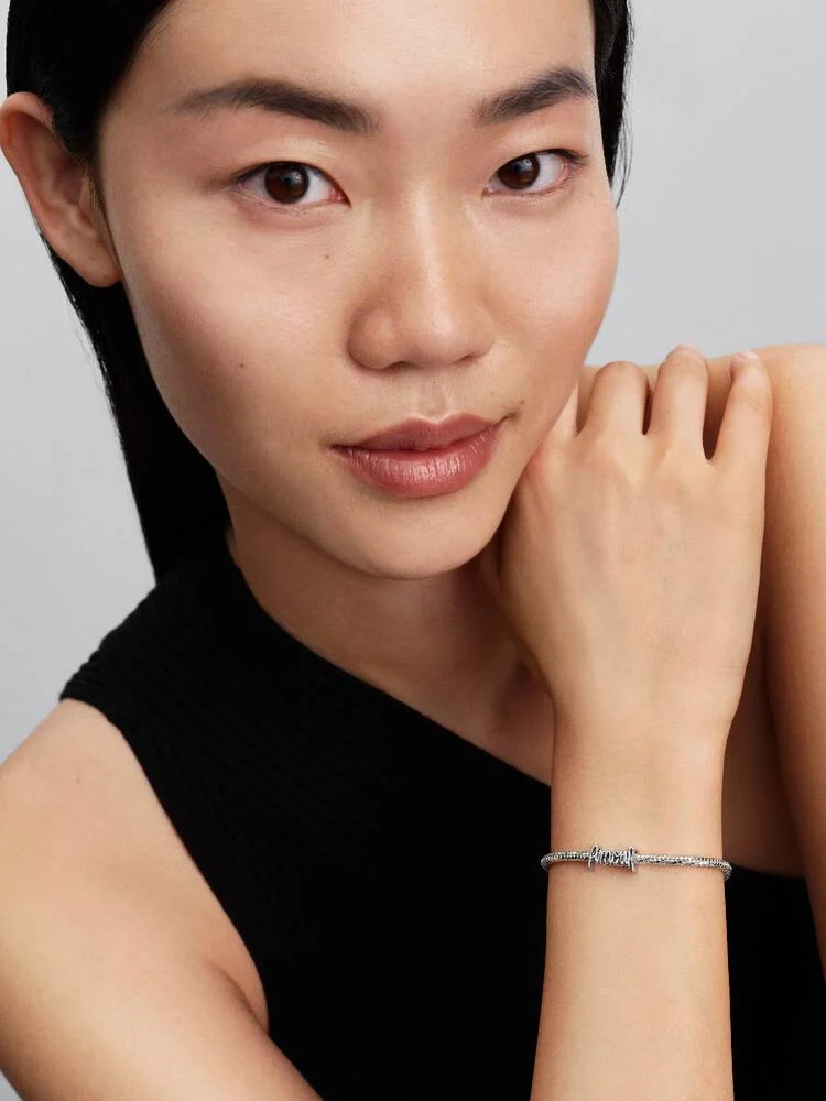 Amour sterling silver charm