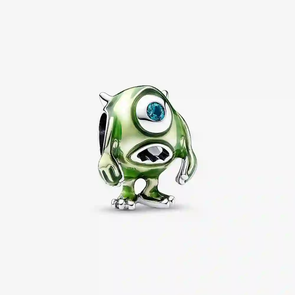 Disney Pixar Monsters Inc Mike sterling silver cha