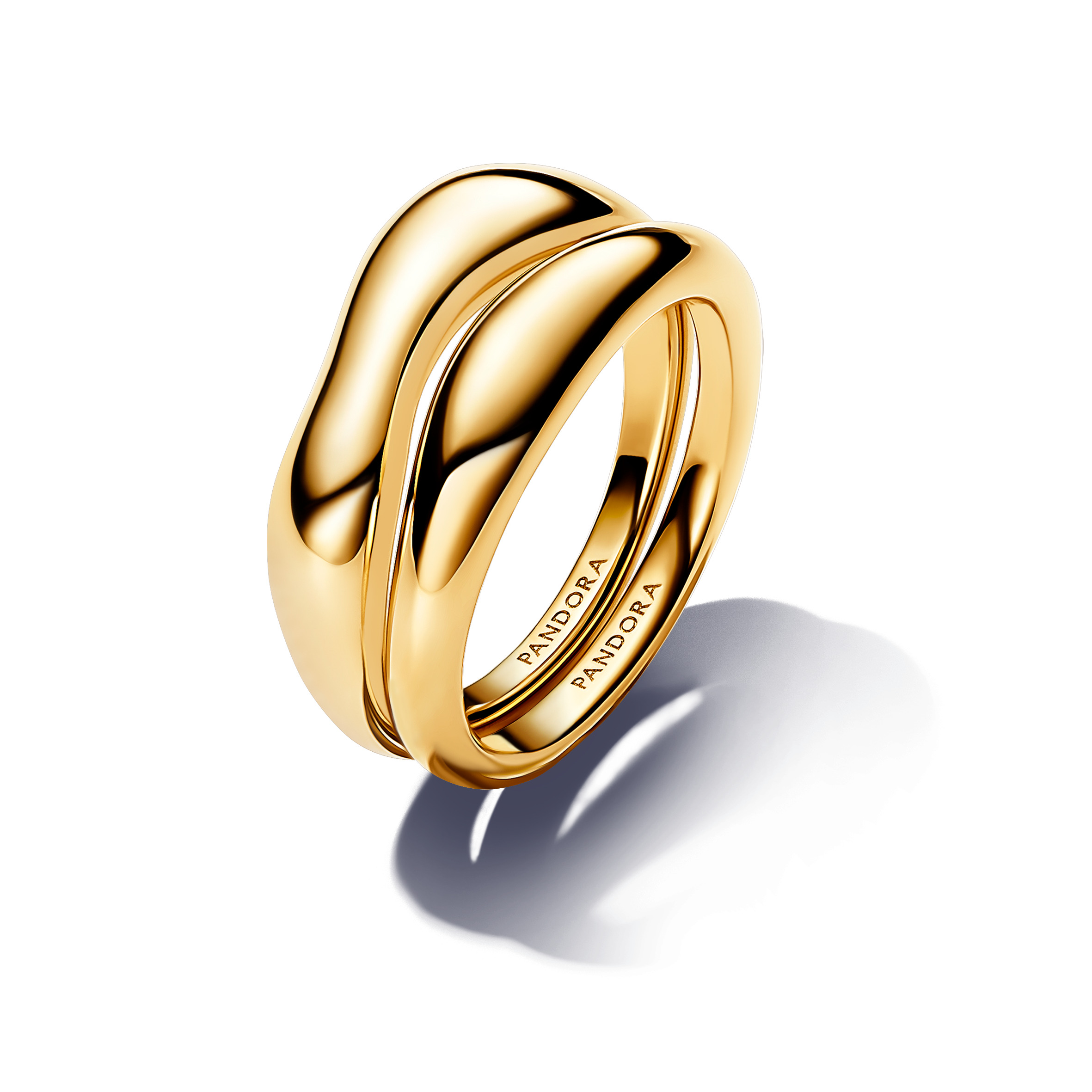 14k Gold-plated ring set
