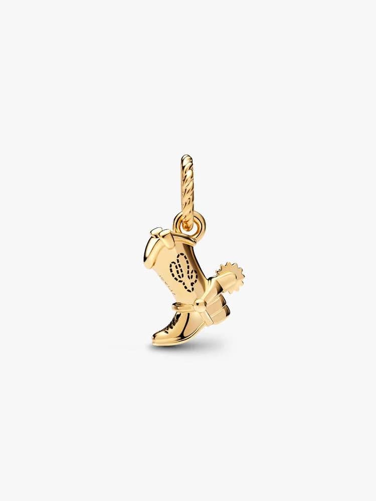 Disney Toy Story Woody boot 14k gold-plated dangle