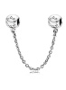 Silver safety chain