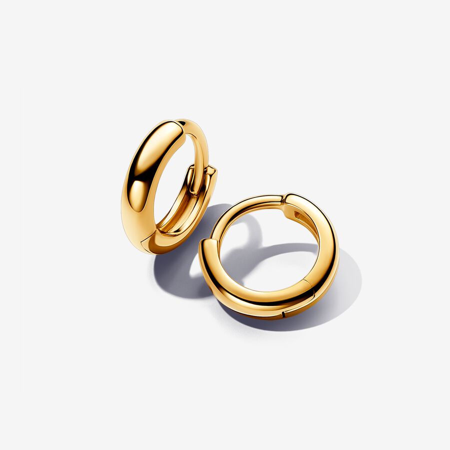PANDORA Gold Plated metal blend Earring / 263286C00