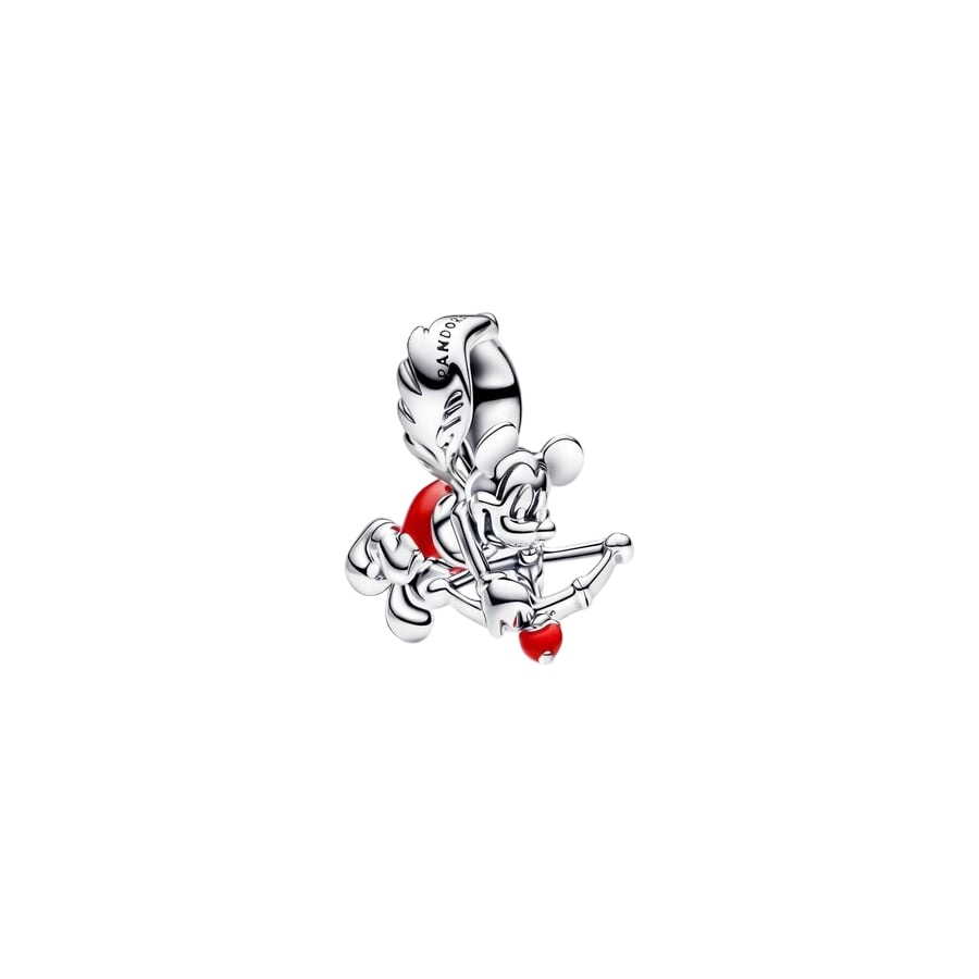 Disney Mickey Mouse cupid sterling silver charm wi