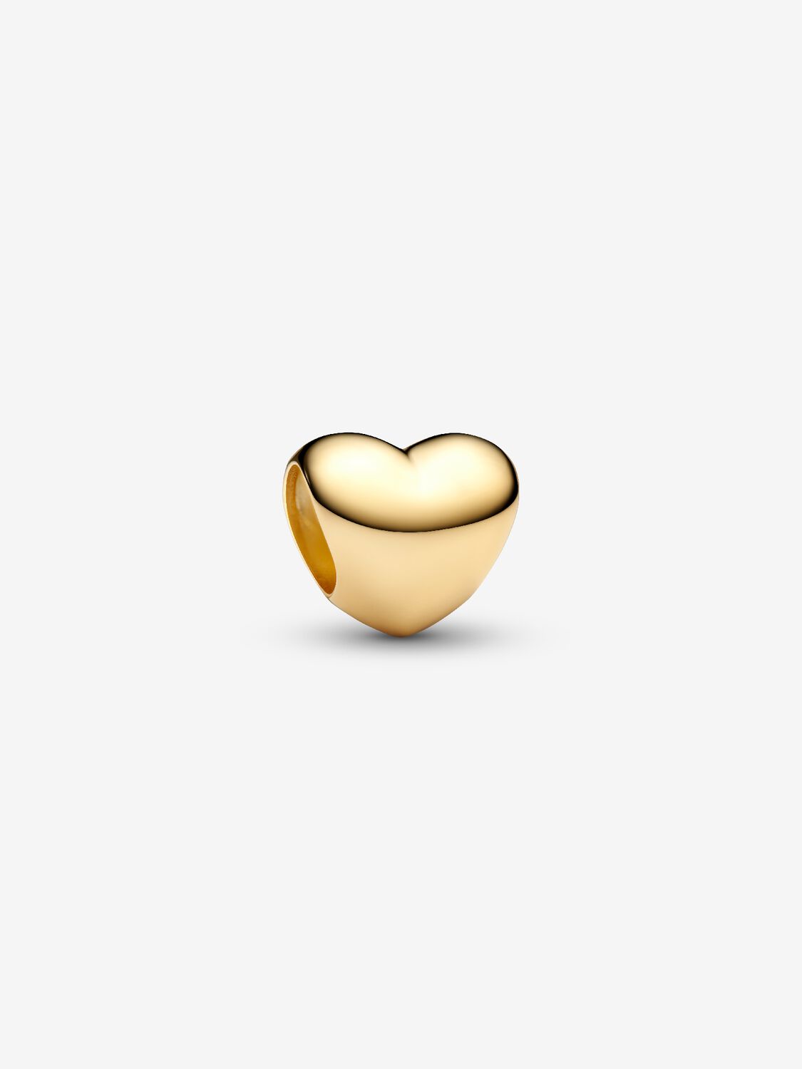 Heart 14k gold-plated mini charm