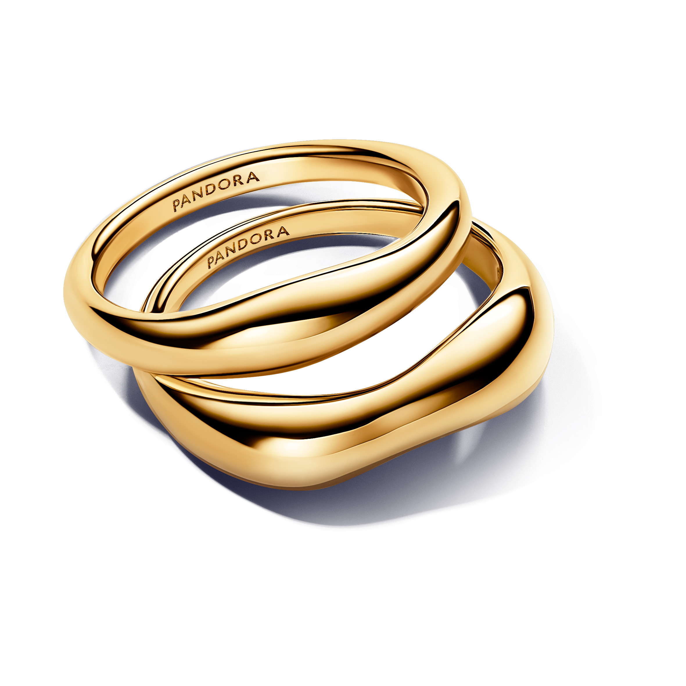 14k Gold-plated ring set