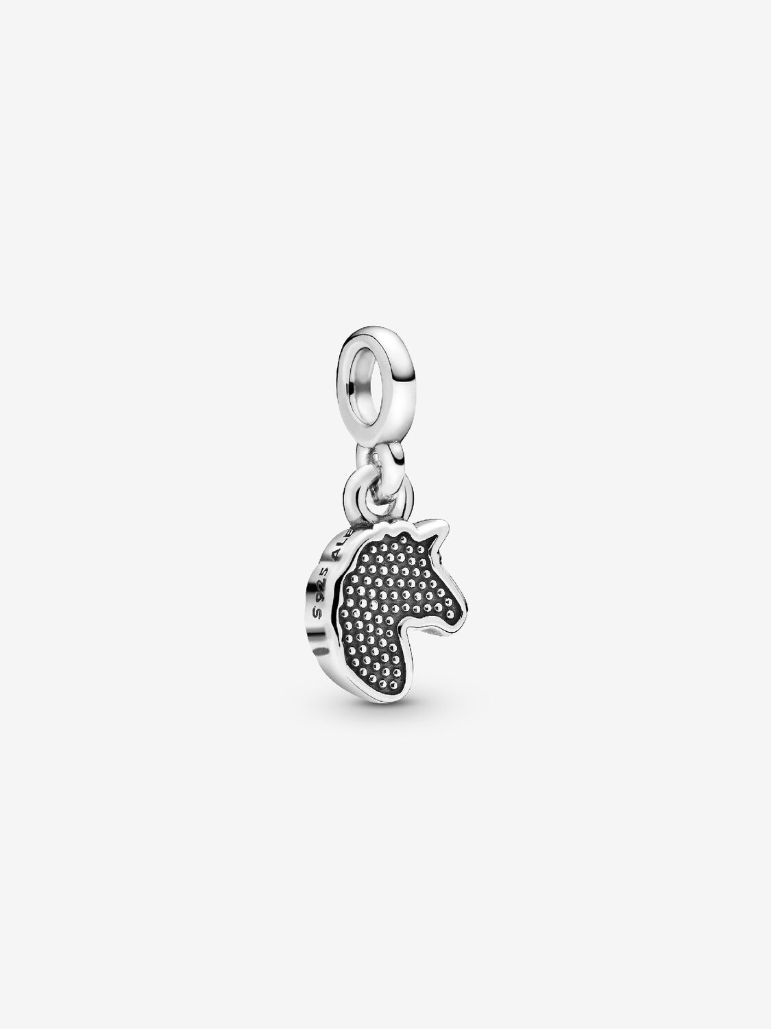 Unicorn sterling silver dangle charm