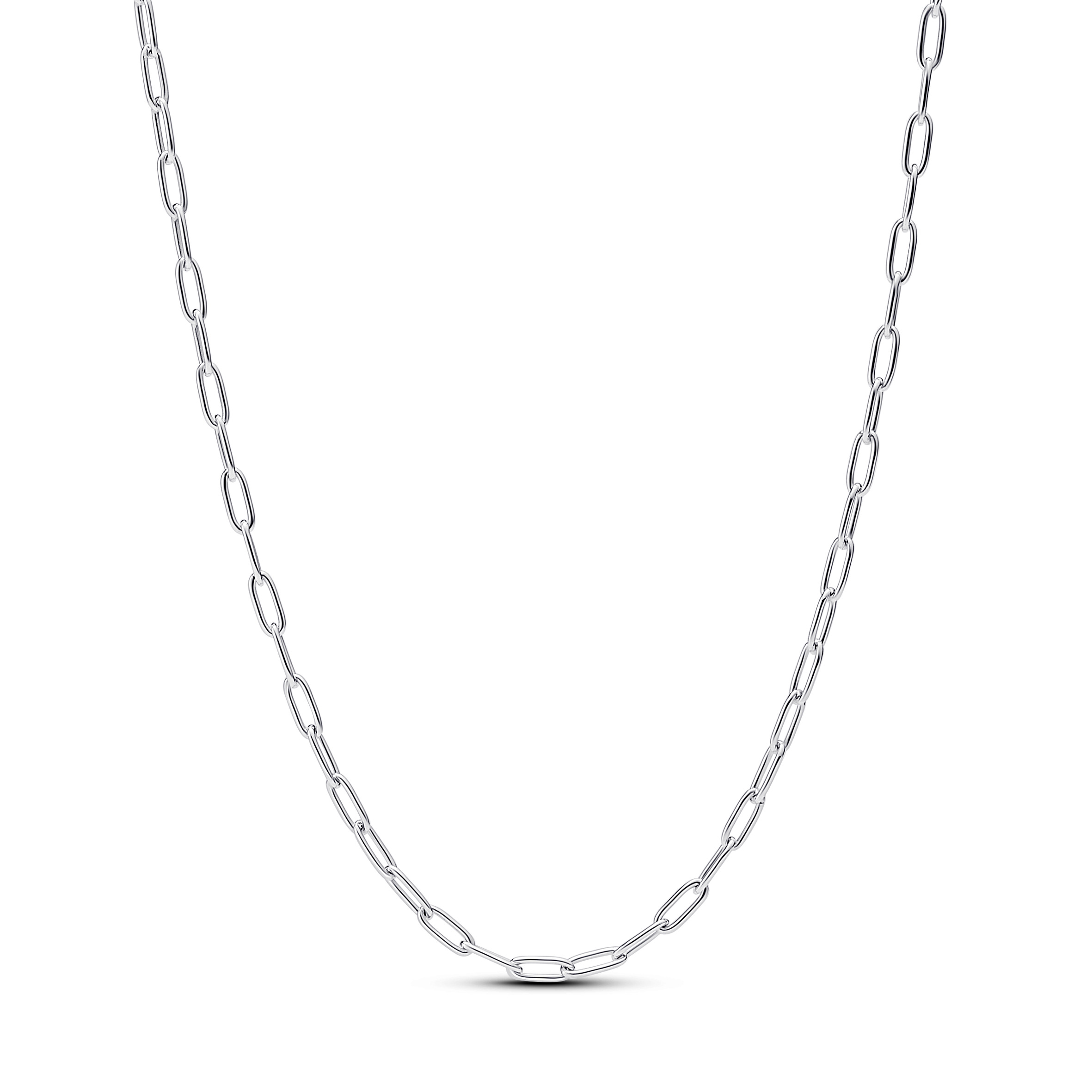 Sterling silver link necklace