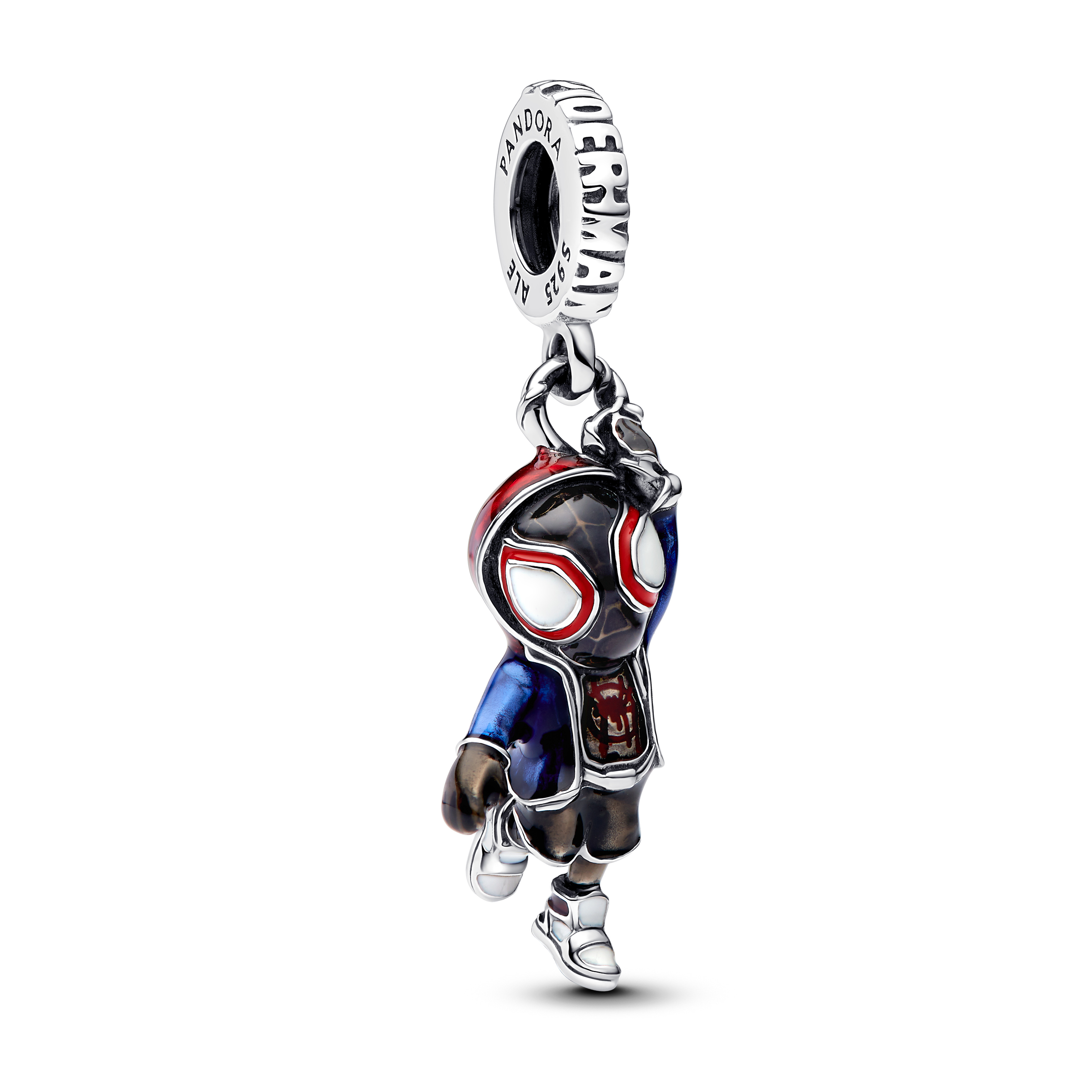 Marvel Spider-Man Miles Morales sterling silver da